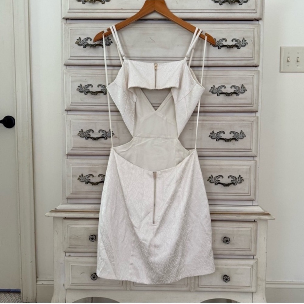 Lulus Ivory Cutout Dress - Picture 4 of 7